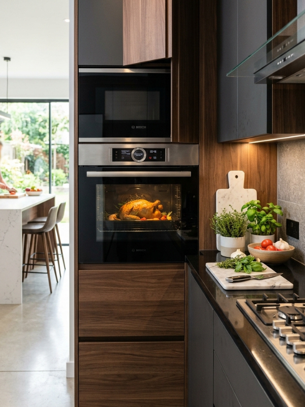 inbuilt convectional oven