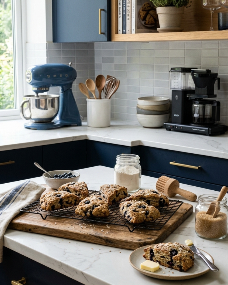 blueberry rye scones: overnight-recipe