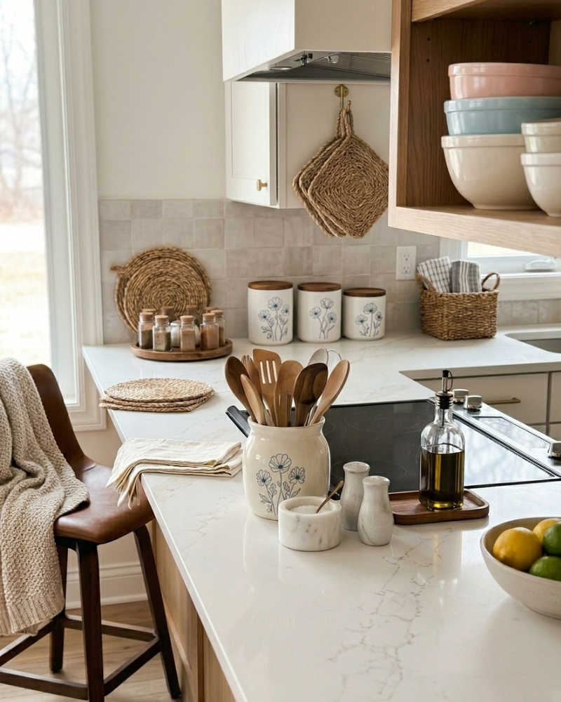 kitchen decor textures