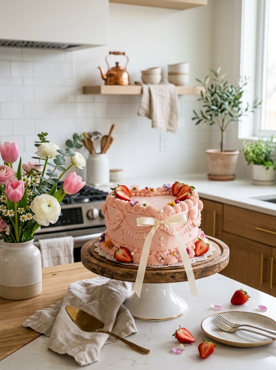 soft strawberry cake recipe: fresh strawberry cake for easy afternoons